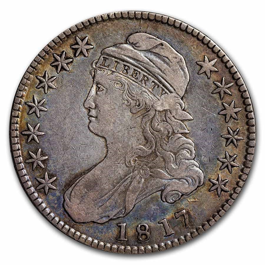 1817 Bust Half Dollar XF