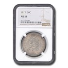 1817 Capped Bust Half Dollar AU-58 NGC