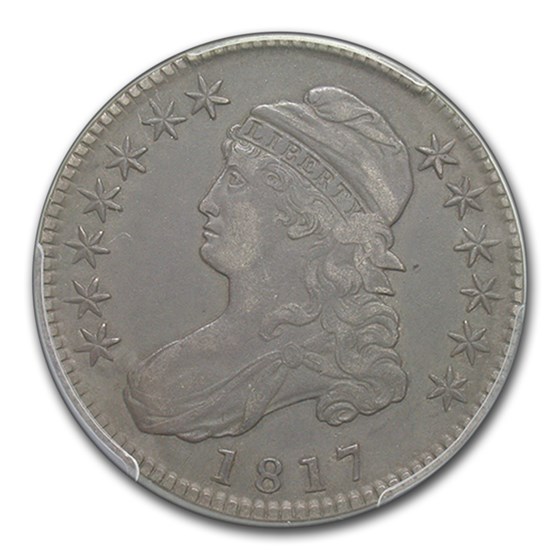 1817 Capped Bust Half Dollar VF-35 PCGS (Overton 109) 1817 Capped Bust Half Dollar VF-35 PCGS (Overton 109)