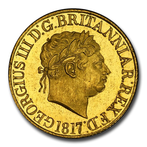 1817 Great Britain Gold Sovereign George III MS-62 PCGS 1817 Great Britain Gold Sovereign George III MS-62 PCGS