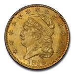1818 $5 Gold Classic Head Half Eagle MS-63 PCGS (STATESOF)