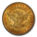 1818 $5 Gold Classic Head Half Eagle MS-63 PCGS (STATESOF)
