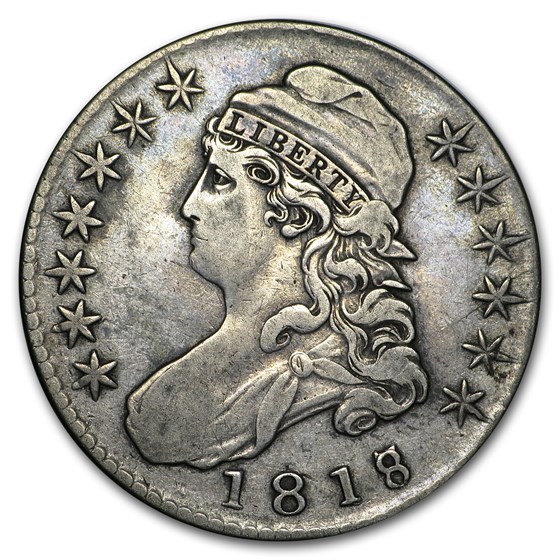 1818/7 Bust Half Dollar VF (Small 8) 1818/7 Bust Half Dollar VF (Small 8)