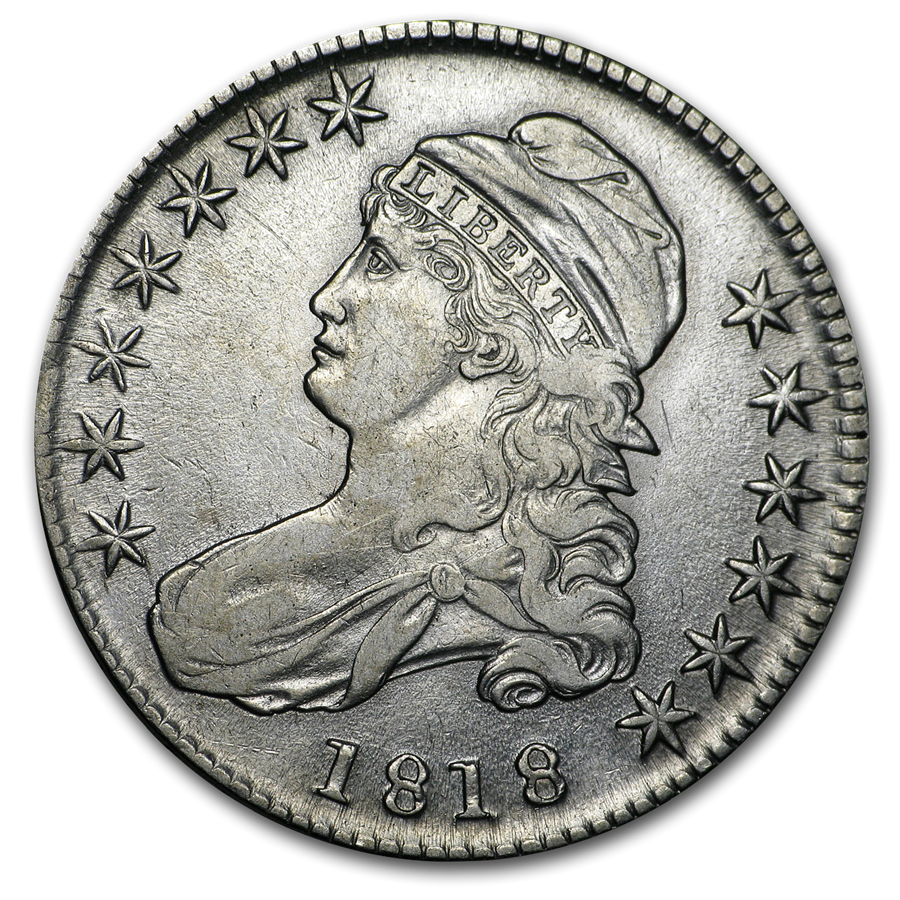 Buy 1818 Bust Half Dollar AU APMEX