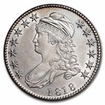 1818 Bust Half Dollar AU