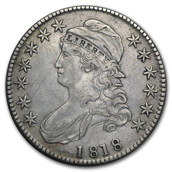 1818 Bust Half Dollar XF 1818 Bust Half Dollar XF