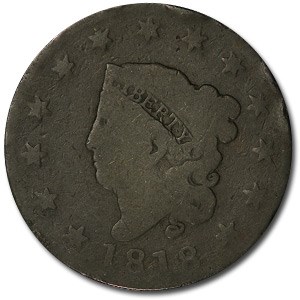 1818 Large Cent Good