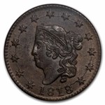 1818 Large Cent MS-63 NGC (Brown, N-10)
