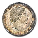 1818 LVIII Great Britain Silver Crown George III MS-63 NGC 1818 LVIII Great Britain Silver Crown George III MS-63 NGC