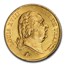 1818-W France Gold 40 Francs Louis XVIII MS-63 PCGS