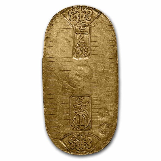 Buy (1819-1828) Japan Bunsei Gold Koban 1 Ryo AU-Details (Cleaned) | APMEX