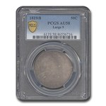 1819/8 Bust Half Dollar AU-58 PCGS (Large 9)