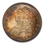 1819/8 Capped Bust Half Dollar MS-65 PCGS (Overton 102, Large 9)