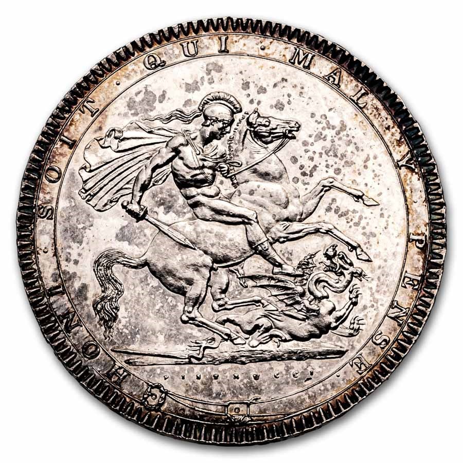 1819 Great Britain Silver Crown George III BU