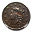 1819 Large Cent AU-53 NGC (Brown)