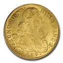 1819-NR Colombia Gold 8 Escudos Charles IV MS-62 PCGS