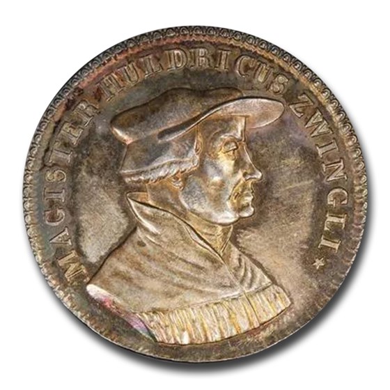 1819 Switzerland Reformation Medal AU-58 PCGS 1819 Switzerland Reformation Medal AU-58 PCGS