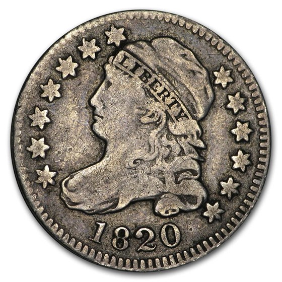 1820 Capped Bust Dime Small O Fine 1820 Capped Bust Dime Small O Fine