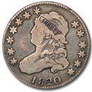 1820 Capped Bust Quarter Fine