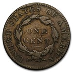1820 Large Cent Small Date Fine