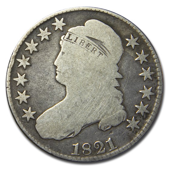 1821 Bust Half Dollar Good 1821 Bust Half Dollar Good