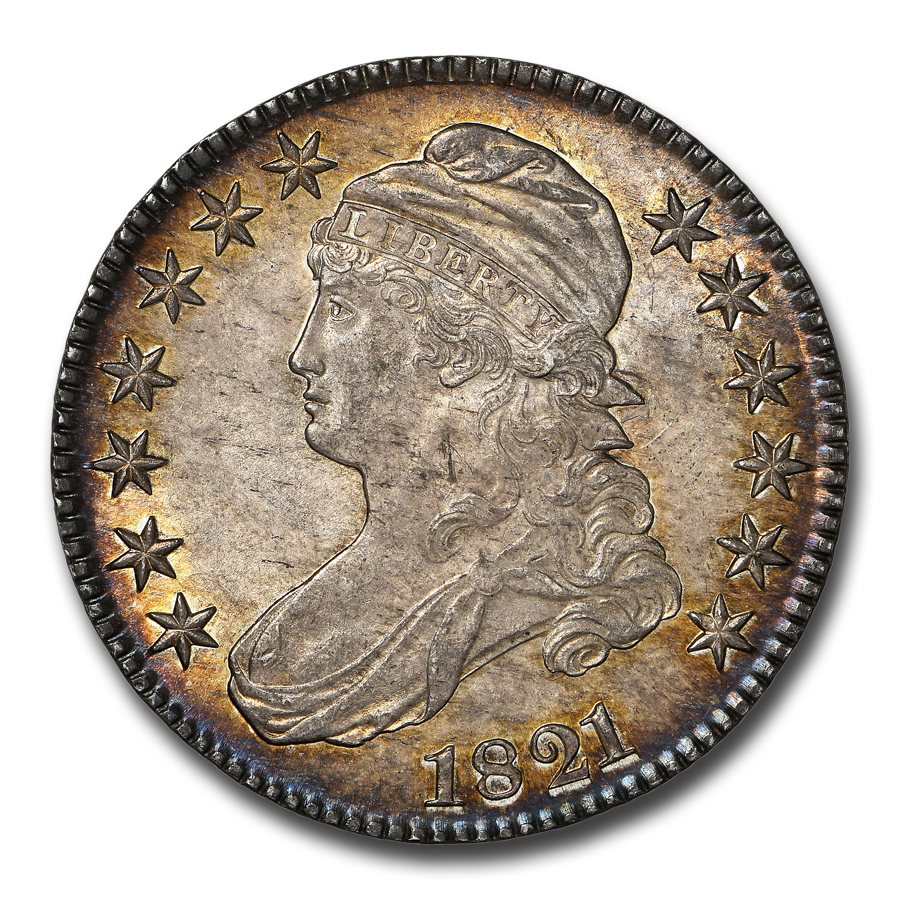 1821 (None) Phil Capped Bust Half Dollar Value - APMEX