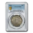 1821 Capped Bust Half Dollar MS-61 PCGS
