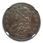 1821 Capped Bust Quarter AU-50 NGC