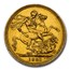1821 Great Britain Gold Sovereign George IV MS-61 NGC