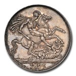 1821 Great Britain Silver Crown George IV MS-64 NGC