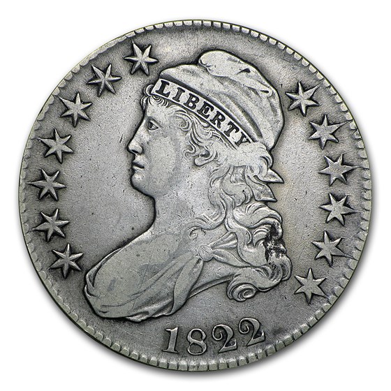1822 Bust Half Dollar VF 1822 Bust Half Dollar VF