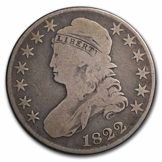 1822 Bust Half Dollar VG 1822 Bust Half Dollar VG
