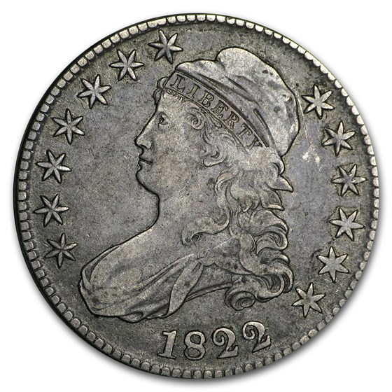 1822 Bust Half Dollar XF 1822 Bust Half Dollar XF
