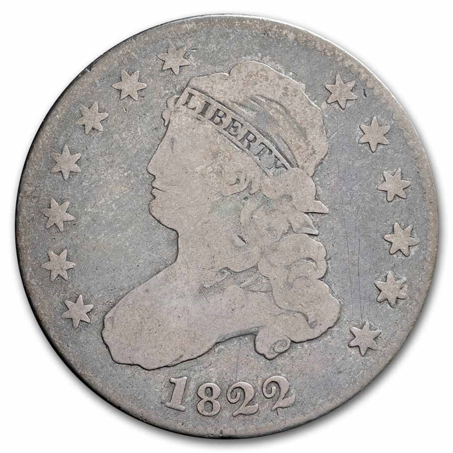 1822 Capped Bust Quarter Good