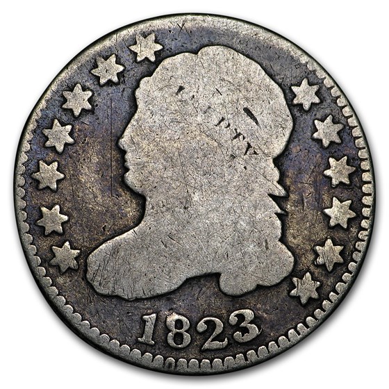 1823/2 Capped Bust Dime Large E's Good 1823/2 Capped Bust Dime Large E's Good