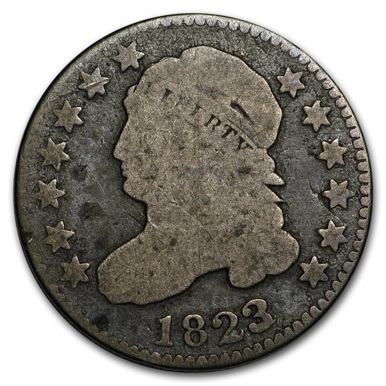 1823/2 Capped Bust Dime Large E's VG 1823/2 Capped Bust Dime Large E's VG