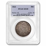 1823 Bust Half Dollar XF-45 PCGS