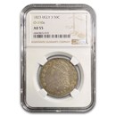 1823 Capped Bust Half Dollar AU-55 NGC (Ugly 3, O-110a)