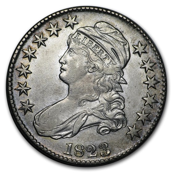 1823 Capped Bust Half Dollar Choice AU 1823 Capped Bust Half Dollar Choice AU