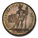 1823 Switzerland Silver 10 Batzen MS-64 PCGS (Vaud)
