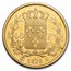 1824-1830 France Gold 40 Francs Charles X AU