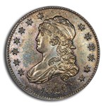 1824/2 Capped Bust Half Dollar MS-62 PCGS CAC