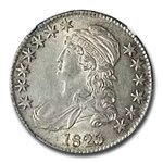 1825 Bust Half Dollar AU-58 NGC