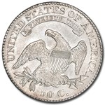 1825 Bust Half Dollar AU