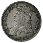 1825 Bust Half Dollar Fine