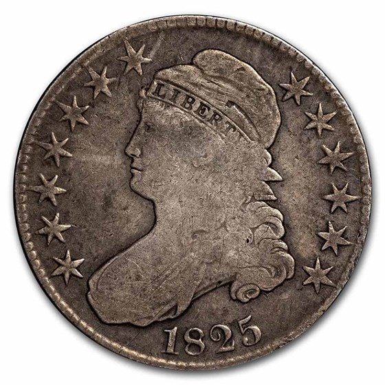 1825 Bust Half Dollar Good