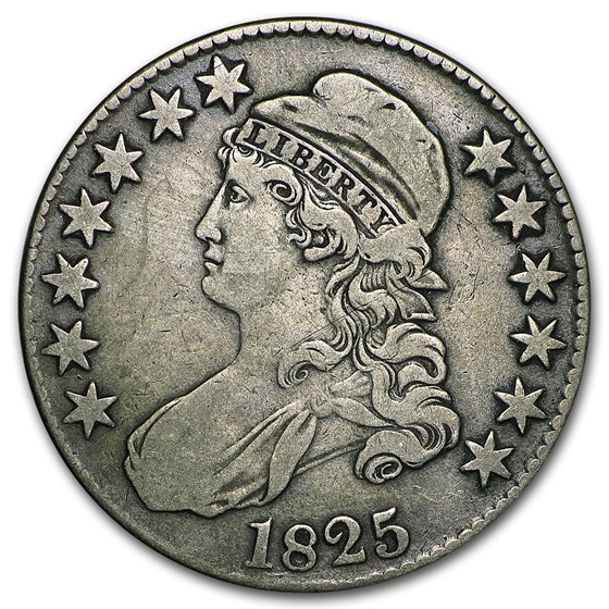 1825 Bust Half Dollar VF 1825 Bust Half Dollar VF