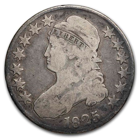 1825 Bust Half Dollar VG 1825 Bust Half Dollar VG