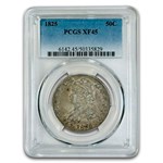 1825 Bust Half Dollar XF-45 PCGS