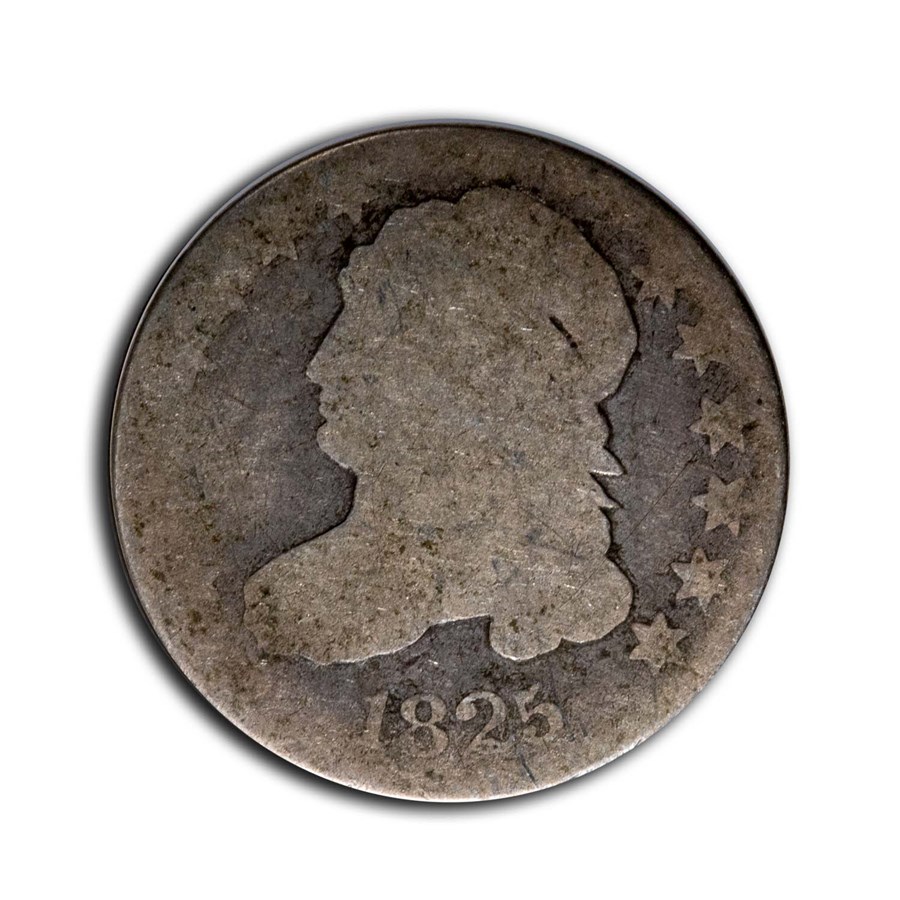 1825 Capped Bust Dime AG
